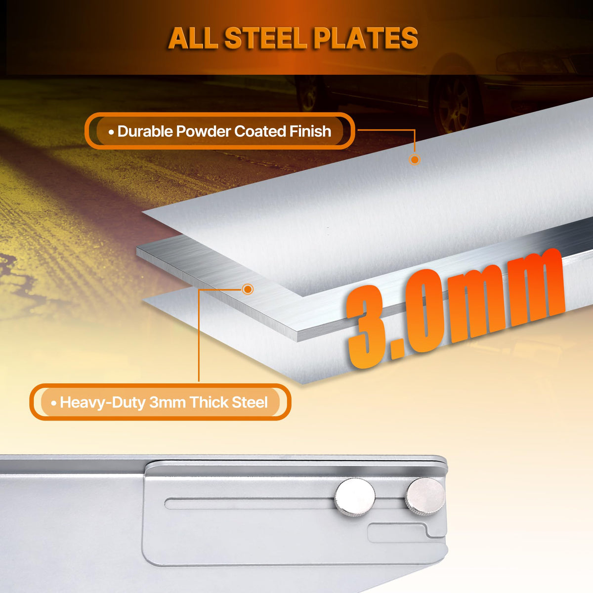 PHATRIP dual tape measures extended for quick simultaneous left-right readings