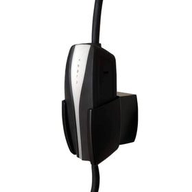 PHEOKER mounted kit in garage showing organized charging area
