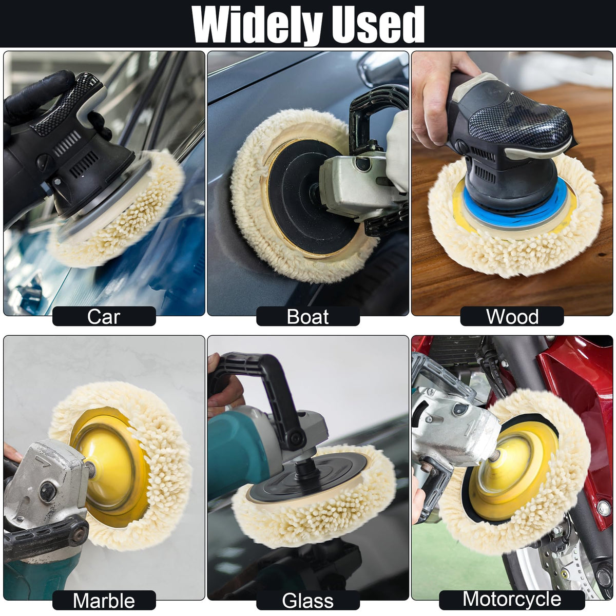 phepetroll pads on workbench with compounds illustrating professional-ready kit benefit