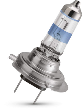 PHILIPS RacingVision GT200 bulb close-up highlighting quartz glass and enhanced output