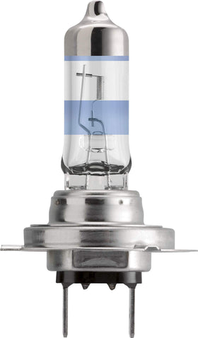 PHILIPS RacingVision GT200 glass detail illustrating coating technology and focused beam