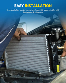 PHILTOP radiator next to ruler showing dimensions and scale for buyers