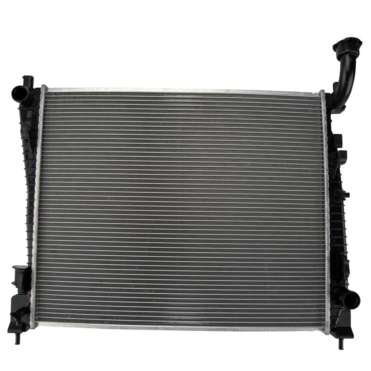 PHILTOP close-up of aluminum core highlighting high-density fins for improved cooling
