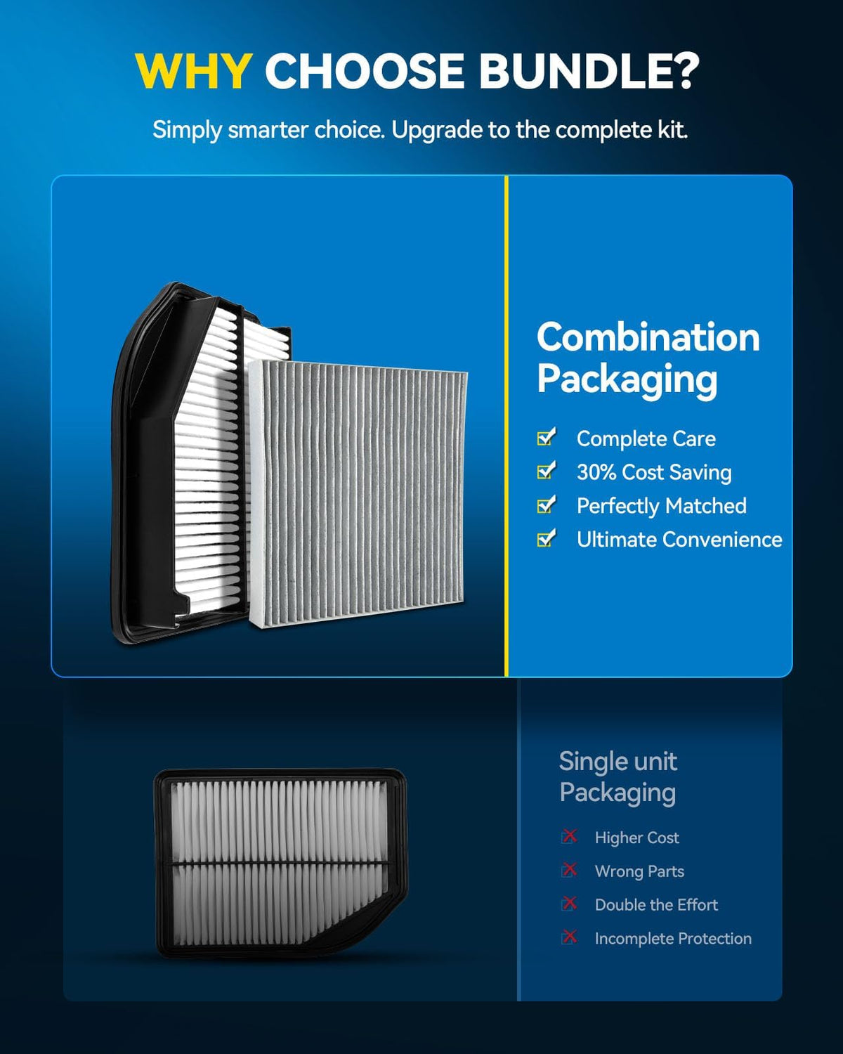 PHILTOP engine filter pleated media close-up for improved engine protection
