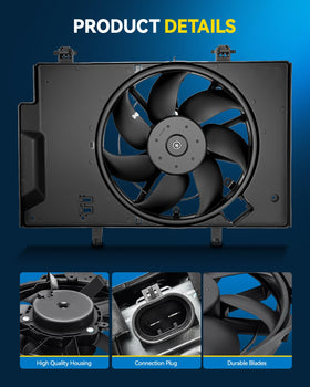 PHILTOP close-up of balanced blades offering quieter operation