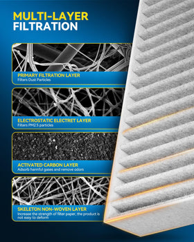 PHILTOP filters side-by-side showing scale for correct fitment verification