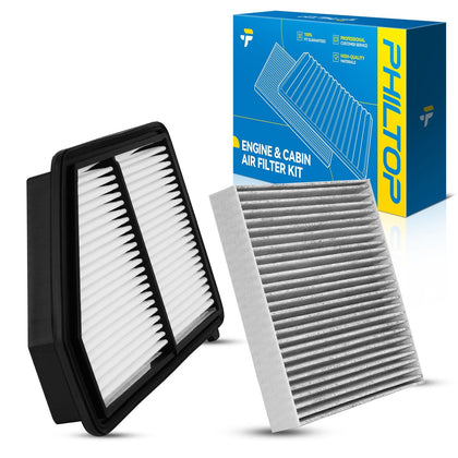 PHILTOP front packaging showing both engine and cabin filters, convenient bundle