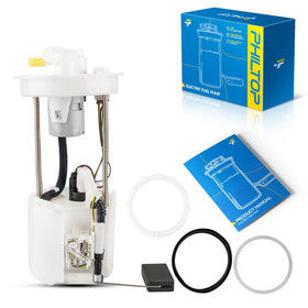 PHILTOP fuel pump front assembly showing mounting and connectors for accurate fit