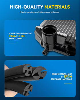 PHILTOP PA189 plastic tank interface ensuring shape stability and durability