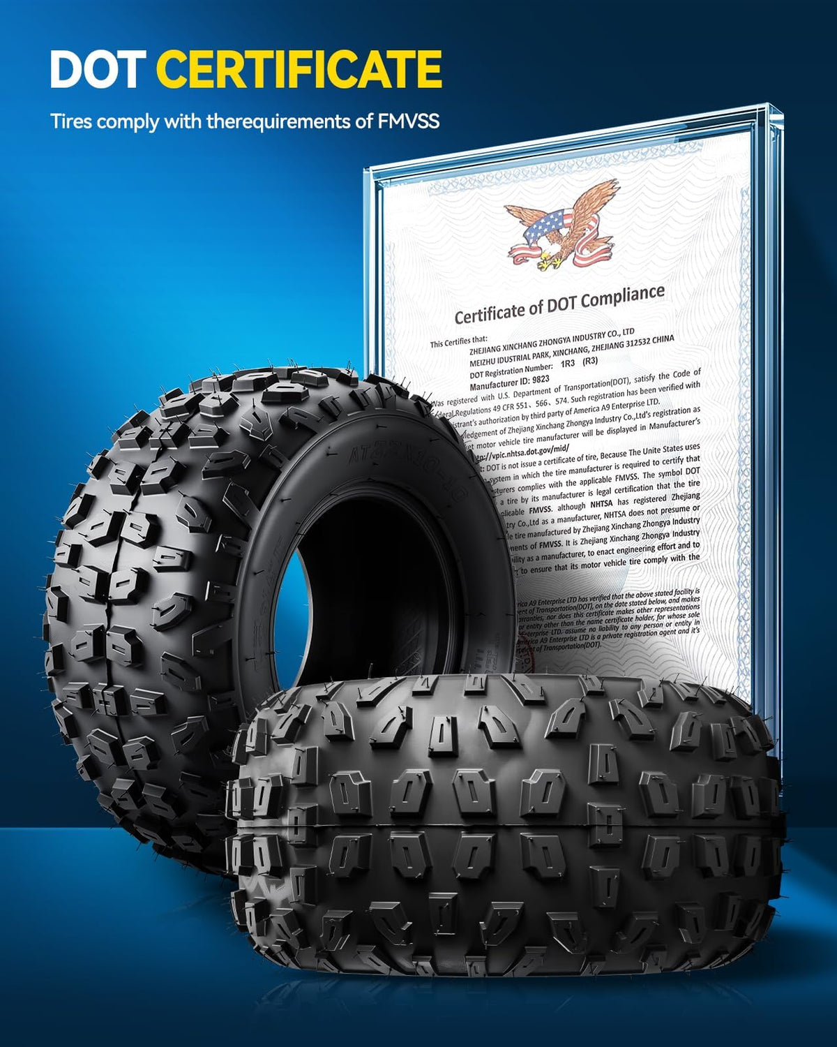 PHILTOP tire driving through mud demonstrating improved traction