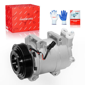 PHOBOOS front view of compressor showing bolt-on fit and peace of mind