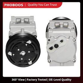 PHOBOOS compressor label and part numbers for accurate replacement verification
