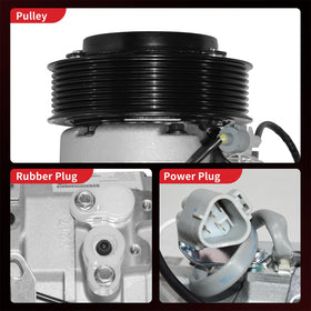 PHOBOOS compressor in truck cabin scene showing reliable cooling comfort