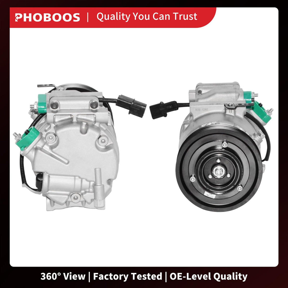 PHOBOOS boxed packaging showing protective packing and ready-to-ship condition