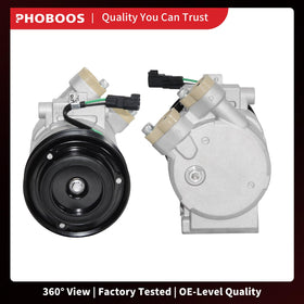 PHOBOOS compatibility label with part numbers aiding fitment confirmation