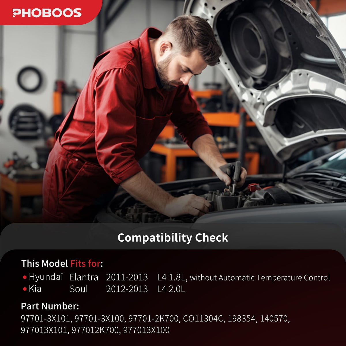 PHOBOOS clutch close-up highlighting solid construction and quiet operation