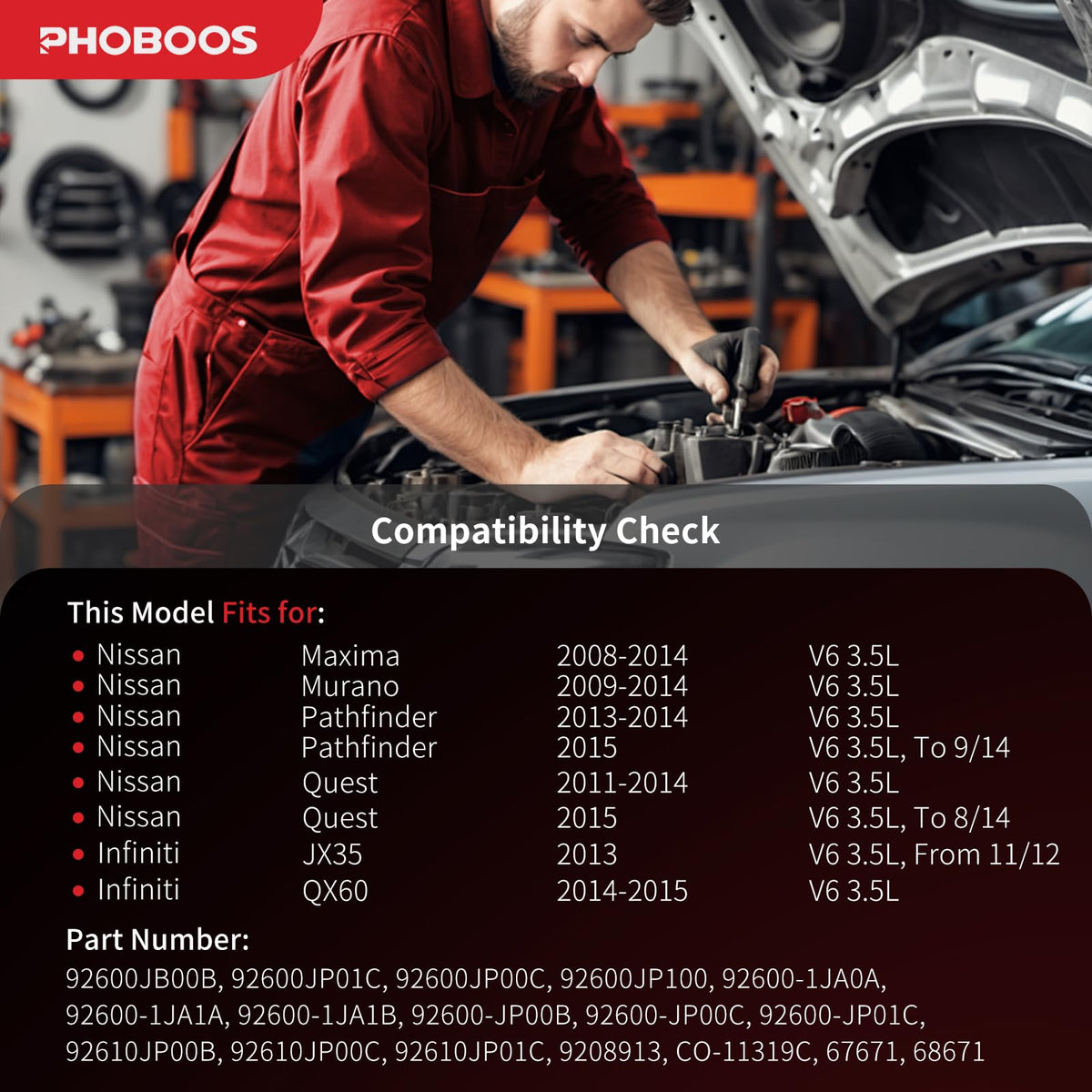 PHOBOOS compressor clutch close-up illustrating robust engagement and reliability
