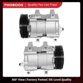 PHOBOOS compressor next to ruler showing dimensions for correct fitment benefit