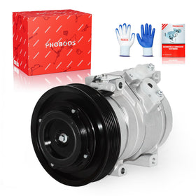 PHOBOOS compressor front view showing complete assembly and reliable fit
