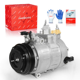 PHOBOOS compressor front view showing bolt-on fit and reliable replacement