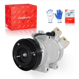 PHOBOOS compressor front view showing fitment and reliable cooling