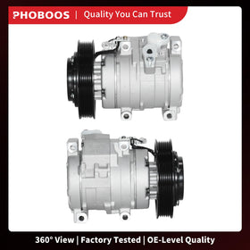 PHOBOOS compressor installed in engine bay restoring cold air performance