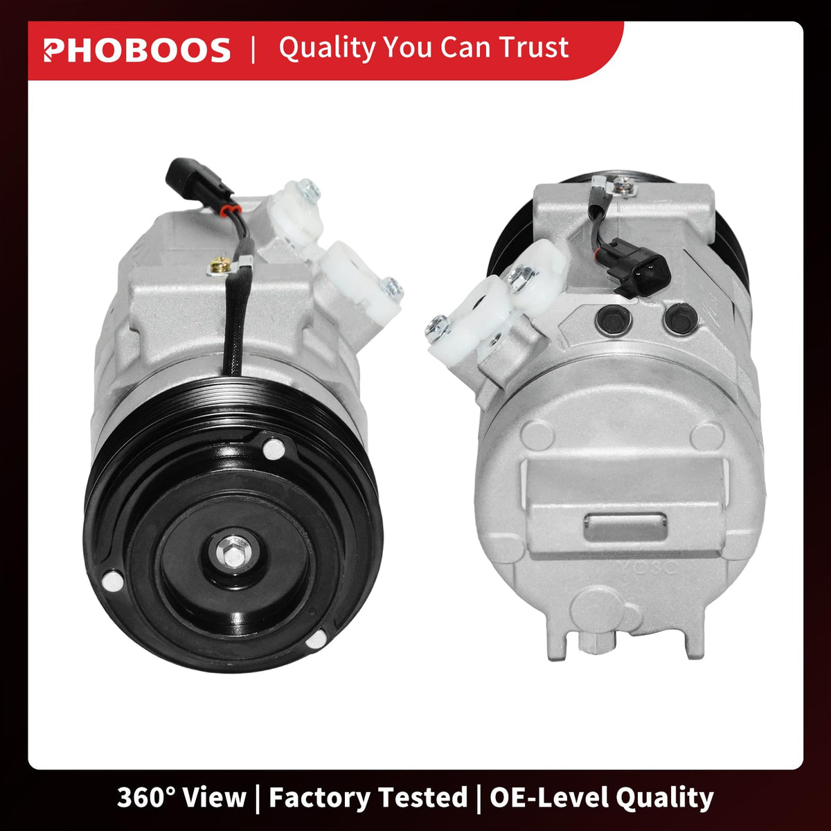 PHOBOOS product label close-up showing reference CO-9775C and compatible part numbers