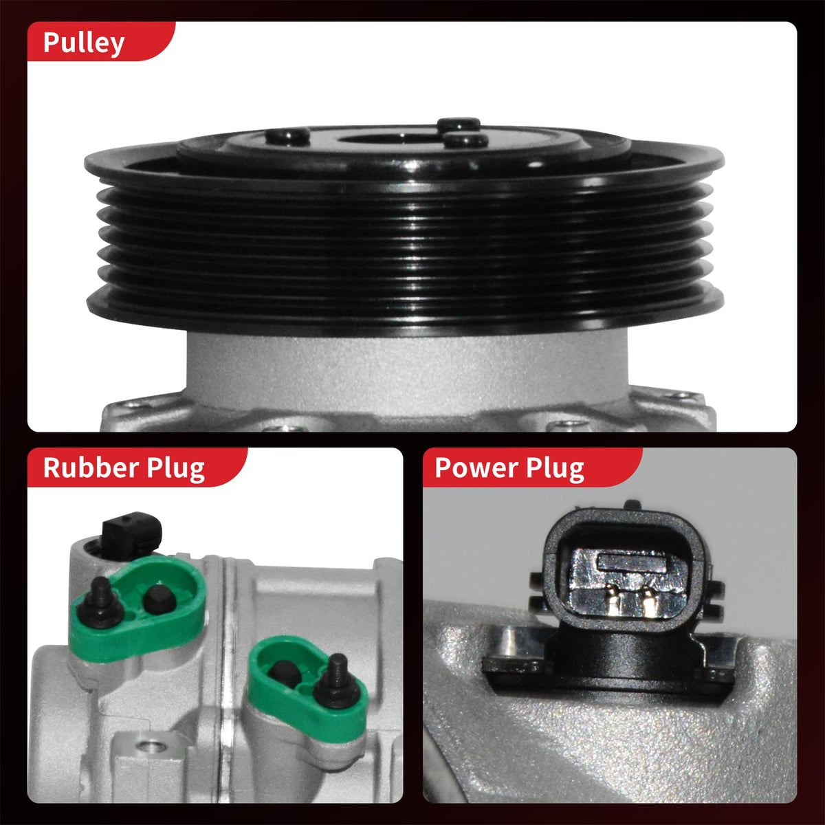 PHOBOOS compressor in garage scenario implying professional installation readiness