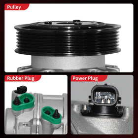 PHOBOOS compressor in garage scenario implying professional installation readiness