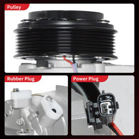 PHOBOOS compressor in roadside repair scene showing fast replacement advantage