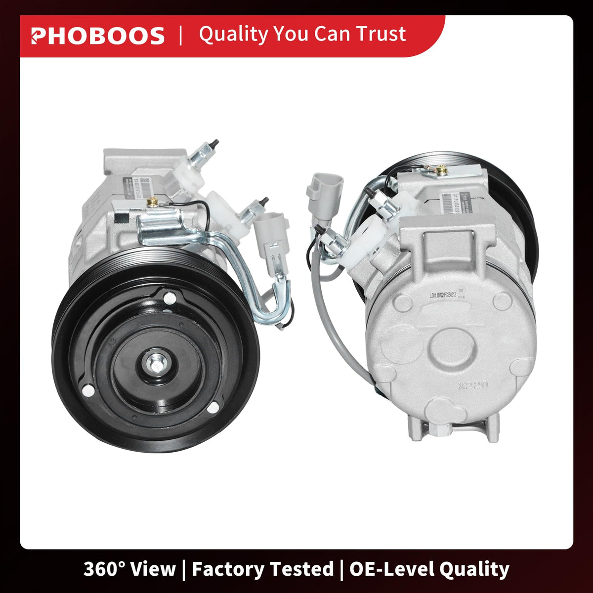 PHOBOOS packaging image showing included warranty documentation and protective packing