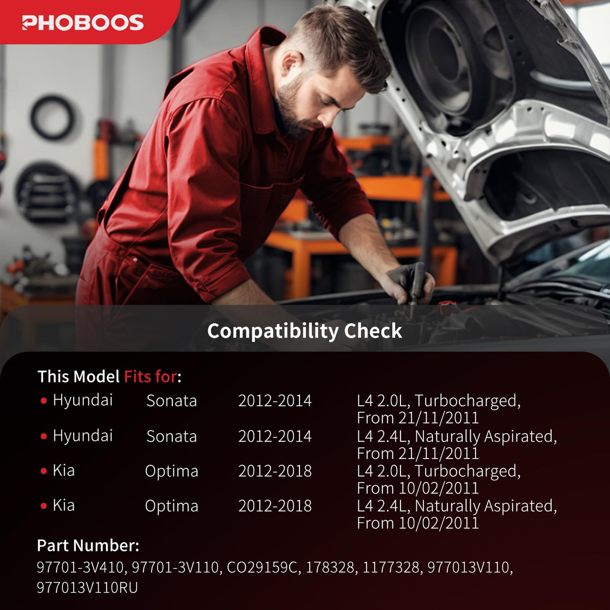 PHOBOOS pulley close-up highlighting 6-groove design for belt compatibility