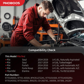 PHOBOOS pulley close-up showing six-groove pulley for reliable belt drive