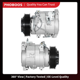 PHOBOOS compressor side profile showing compact design and low-vibration construction