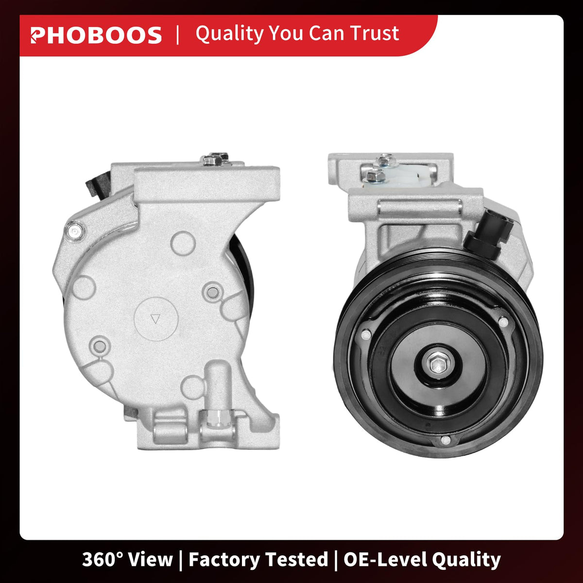 PHOBOOS size comparison with ruler showing correct dimensions for fitment