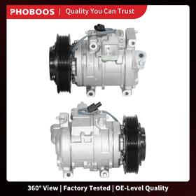 PHOBOOS compressor next to ruler showing scale for accurate size verification