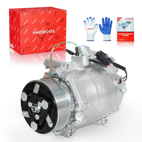 PHOBOOS front view compressor clutch showing robust construction and direct-fit benefit