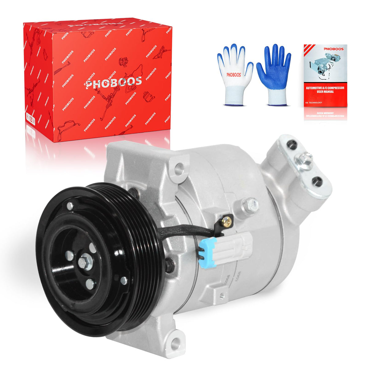 PHOBOOS front view compressor showing compact design and reliable fit
