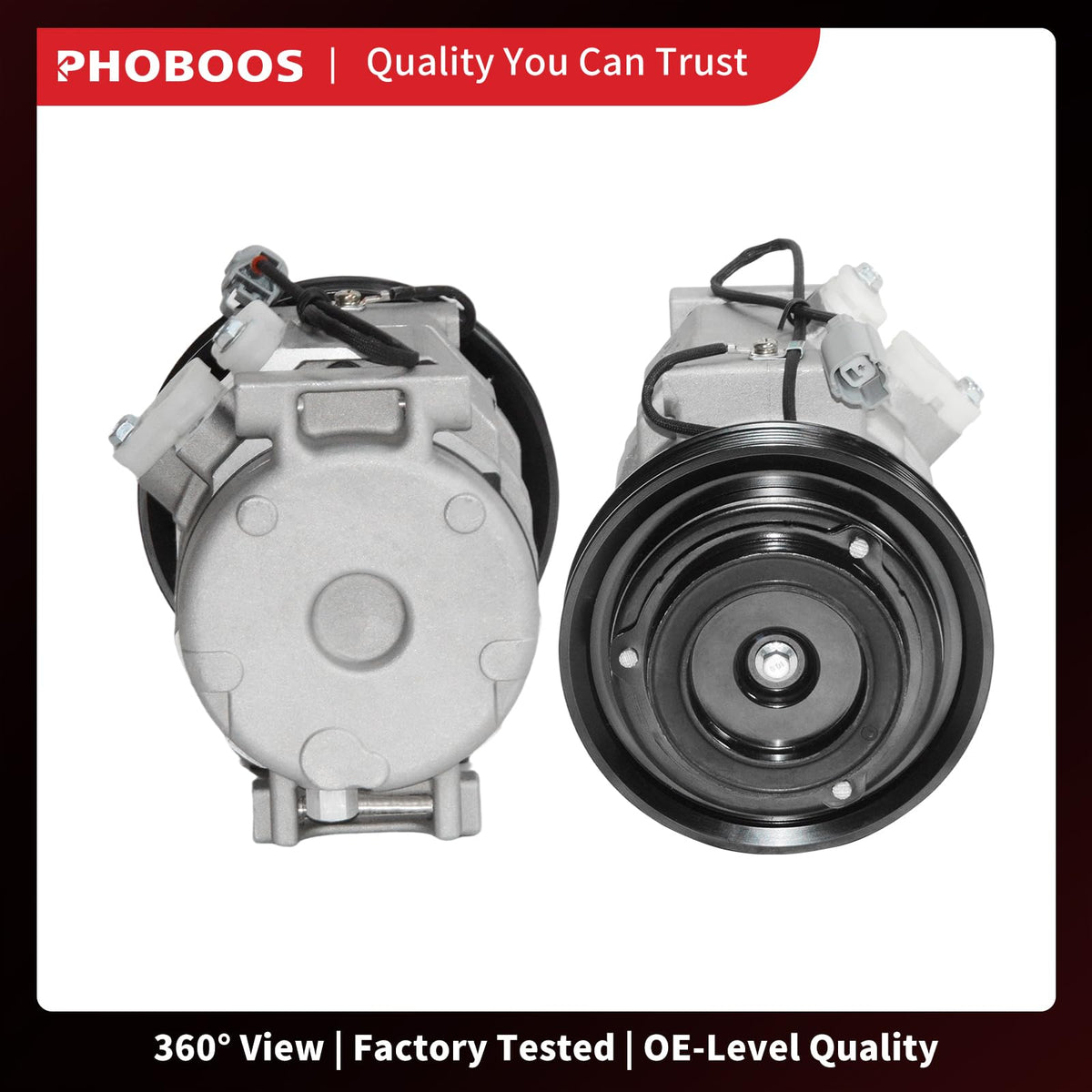 PHOBOOS packaged retail box protecting components during shipping