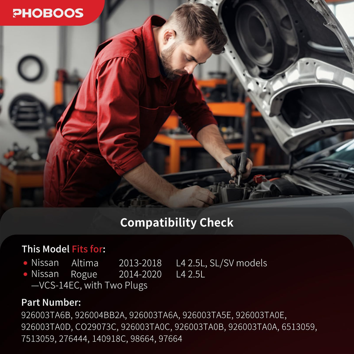 PHOBOOS pulley and clutch close-up highlighting smooth operation benefit