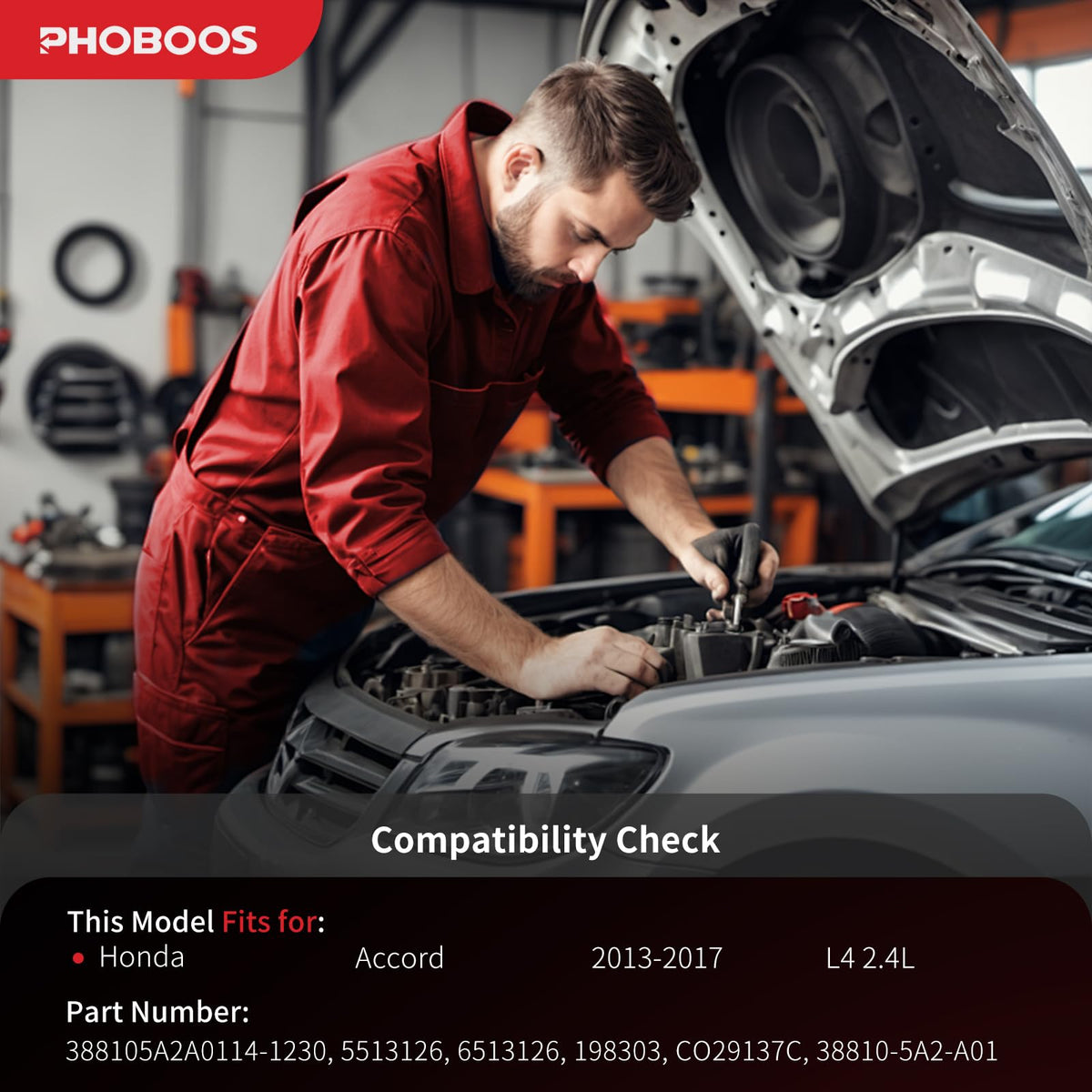 PHOBOOS pulley close-up highlighting seven-groove design for secure belt engagement