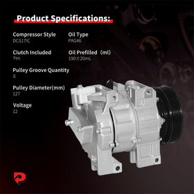 PHOBOOS pulley groove profile demonstrating 6-groove belt compatibility benefit