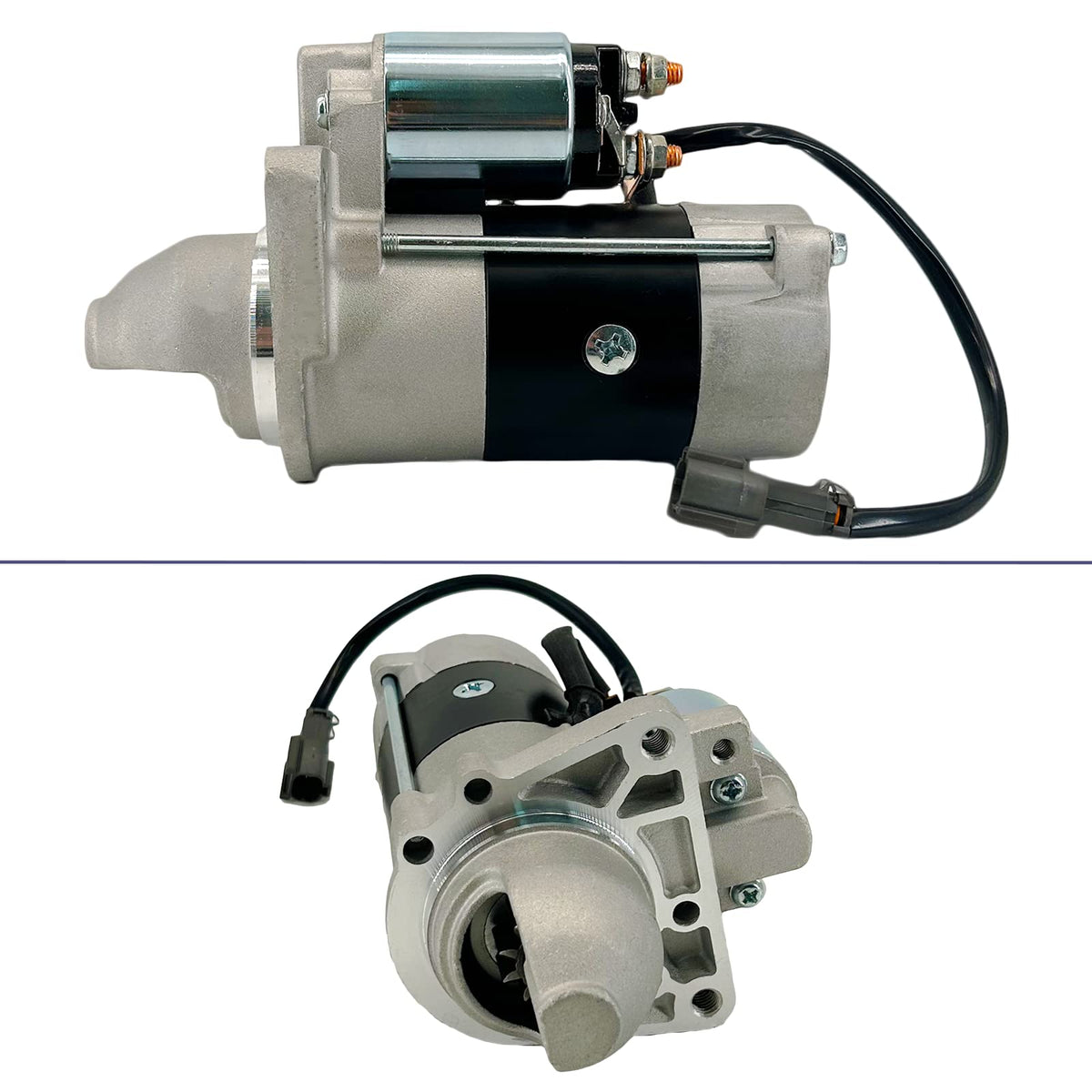 Phoddar starter side label with specifications ensures correct model match and peace of mind