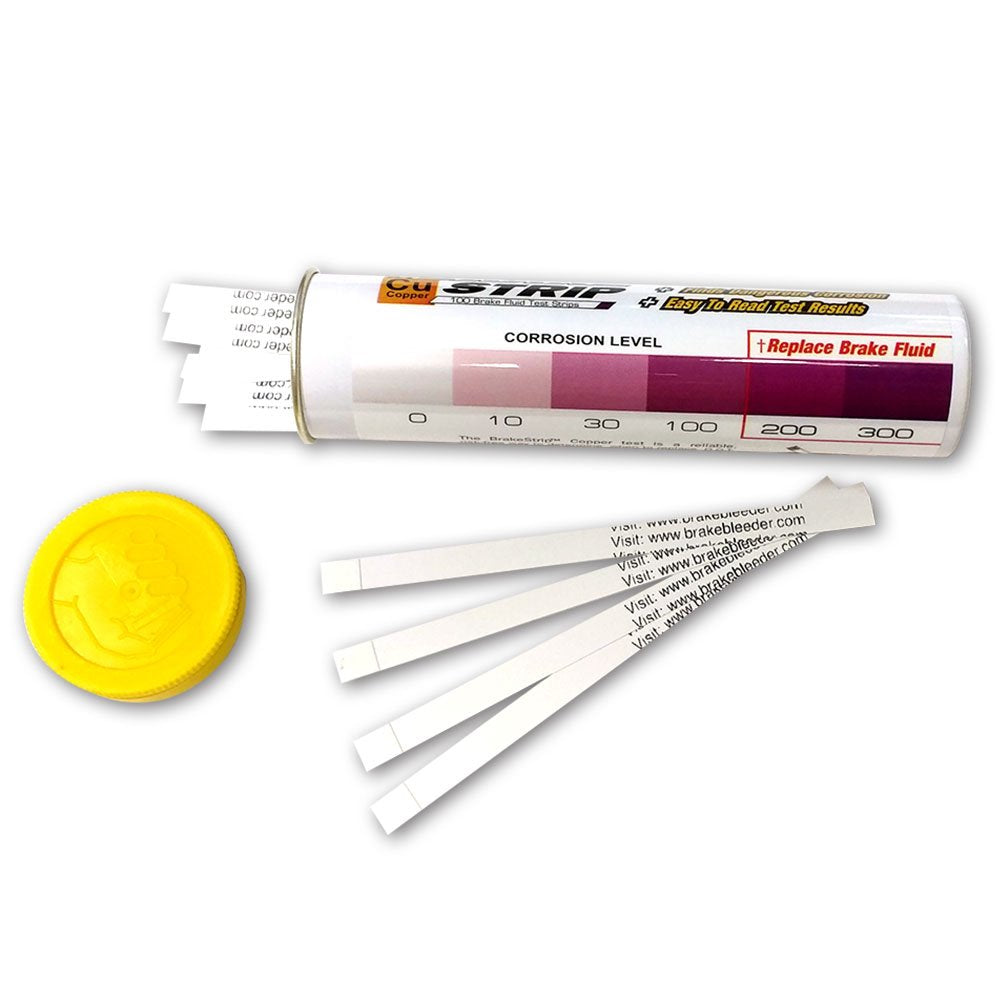 Tube of 100 BrakeStrip next to a hand for scale, Phoenix Systems saves time and cost
