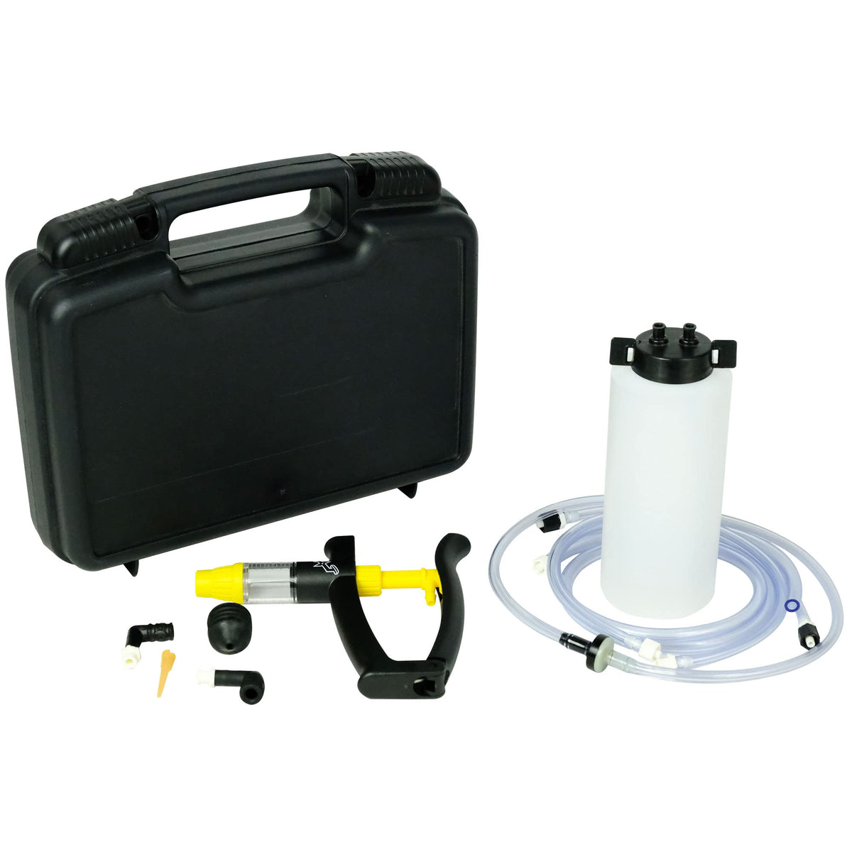 Phoenix Systems V-5 front view showing compact design for easy one-person bleeding