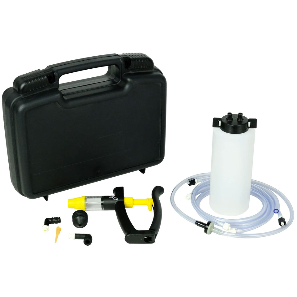Phoenix Systems V-5 front view showing compact design for easy one-person bleeding