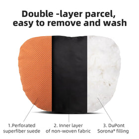 Phxoinu two pillows in pair view offering matched front-seat comfort