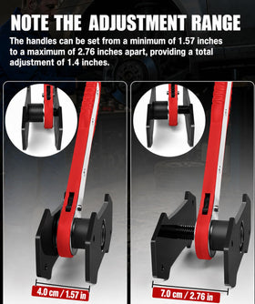 PHYRLRDOW comfortable rubber grip handle reducing hand fatigue