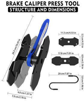 PHYRLRDOW large steel plate close detail ensuring even piston contact and multi‑piston coverage