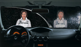 PIAA wiper on car in rain demonstrating quieter wiping and improved clarity